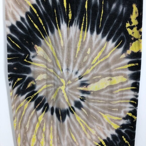 Raquel Allegra Tie Die Deep Scoop Neck Racerback  Tank Dress 2 - Picture 13 of 16